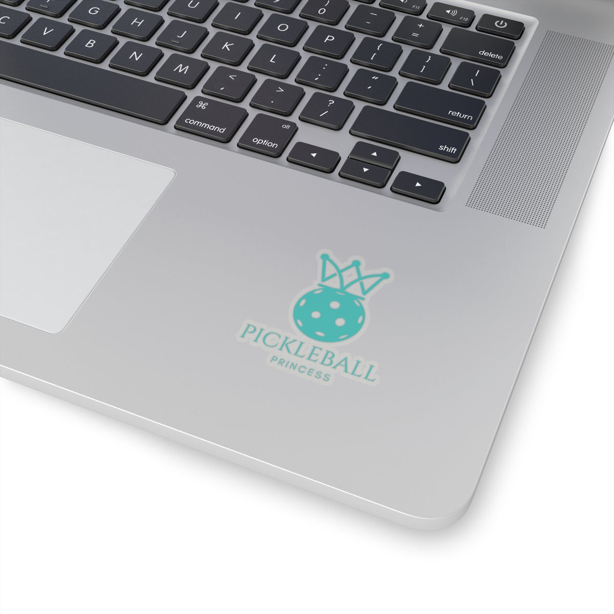 Pickleball Princess Tiffany Blue Imprint Kiss Cut Sticker